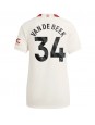 Ženski Nogometna dresi replika Manchester United Donny van de Beek #34 Tretji 2023-24 Kratek rokav